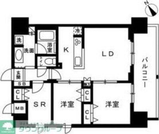 アルファレジデンシア南千住の物件間取画像